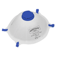 Sealey 9332/10 Worksafe® Valved Cup Mask FFP2 - Pack of 10