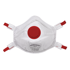 Sealey 9334/10 Worksafe® FFP3 Valved Cup Mask - Pack of 10 - additional view 2