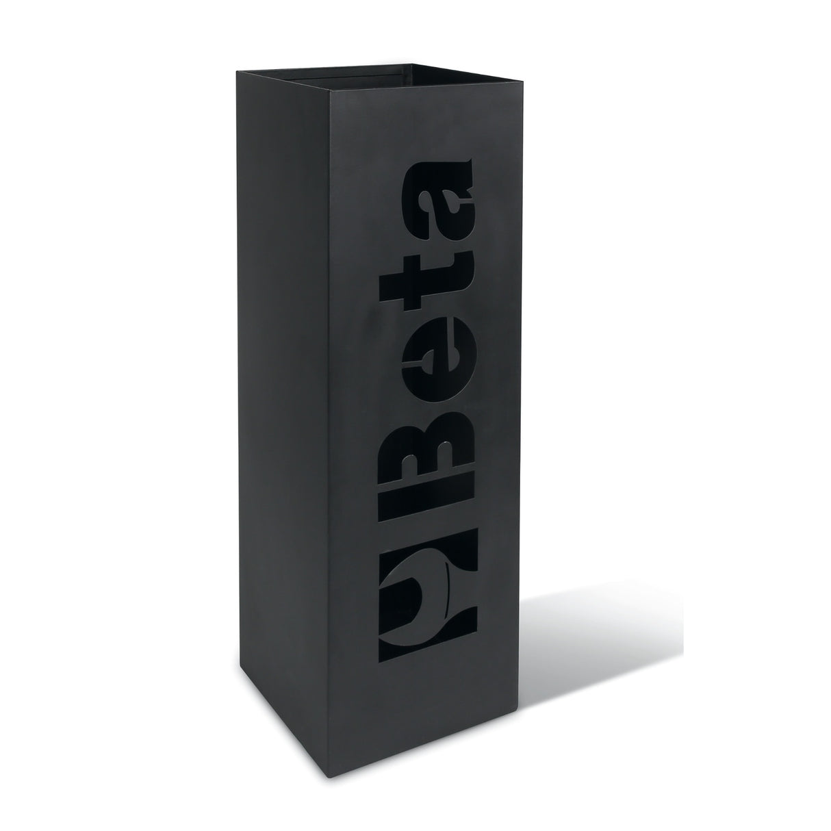 Betacollection Umbrella Stand Black Galvanized And Painted With Drip Tray - 9520P