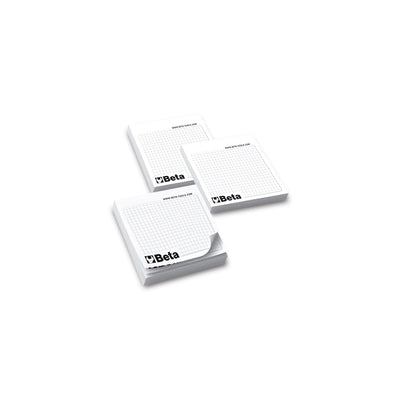 Beta Collection Set Of 10 Notepads With Adhesive Sheets - 9588/10PI - 9588S/10PI