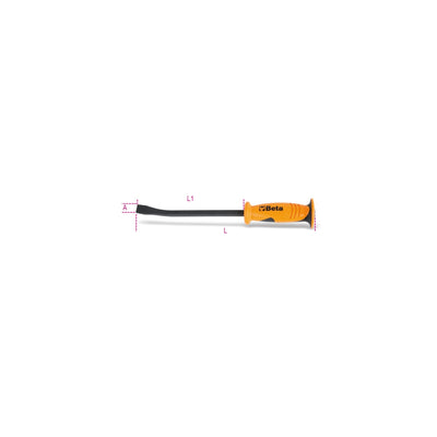 Beta Pry Bar With Flat Curved Ends 300 Mm - 965 - 965 300