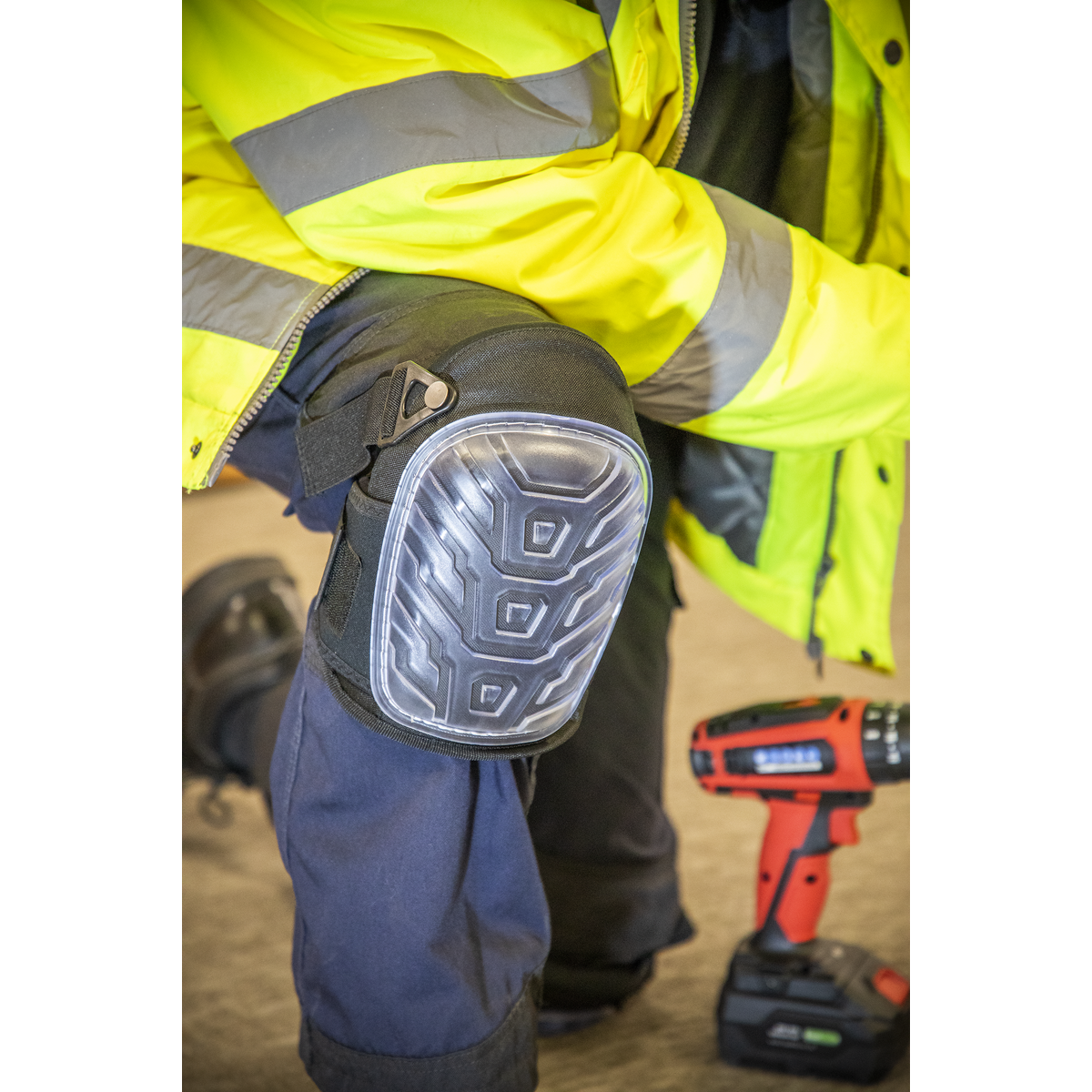 Sealey 9711 Worksafe® Hard Shell Gel Knee Pads - Pair - additional view 7