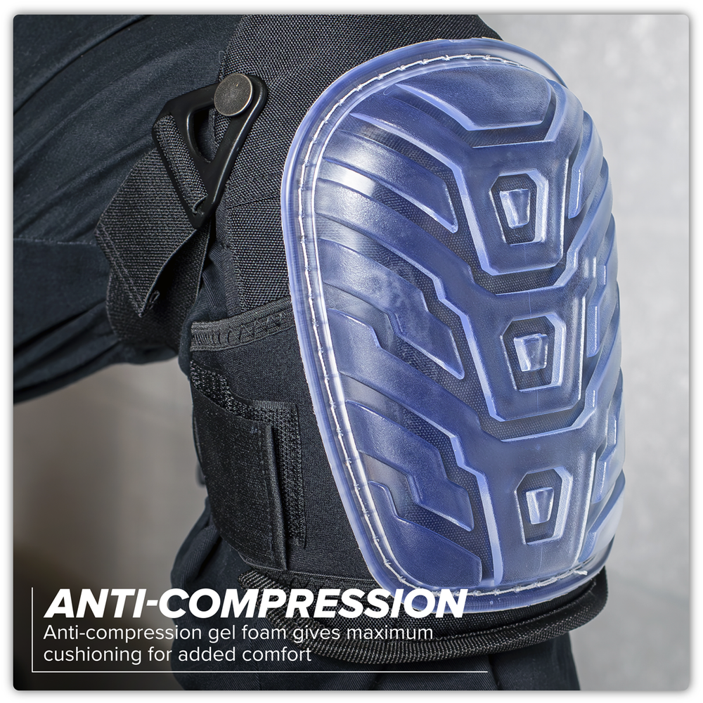 Sealey 9711 Worksafe® Hard Shell Gel Knee Pads - Pair - additional view 9