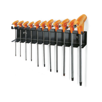 Beta 11-Piece Offset Torx Key Wrench Set With Handles And Support - 97TTX - 97TTX/SP11