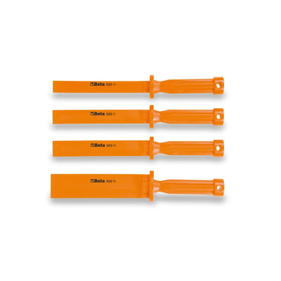Beta Set Of 4 Scratchproof Plastic Flat Chisels - 988/K4
