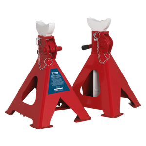 Sealey AAS5000 Auto Rise Ratchet Axle Stands (Pair) 5 Tonne Capacity per Stand - additional view 4