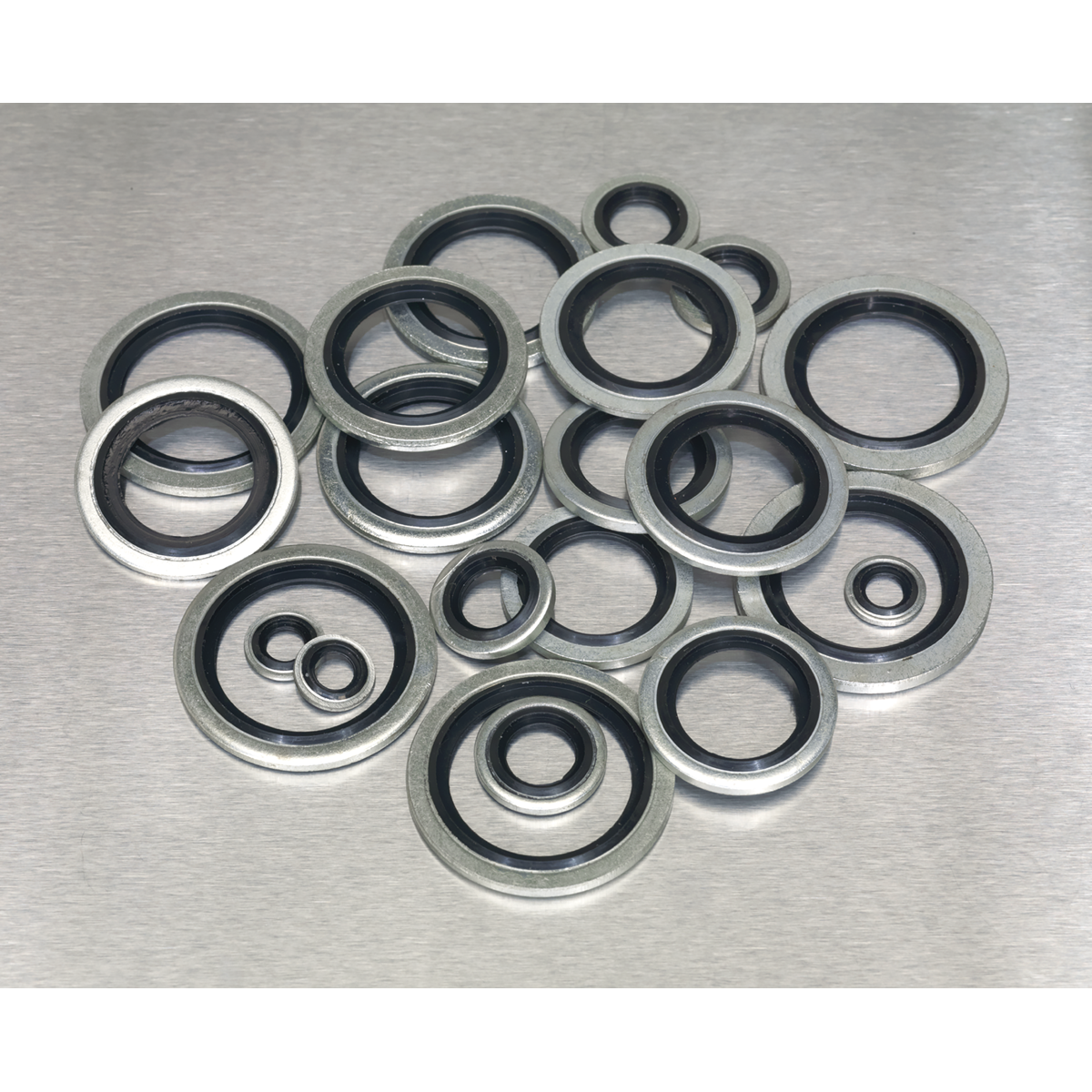Sealey AB011DS Imperial BSP Bonded Seal (Dowty Seal) Assortment 84pc - additional view 5
