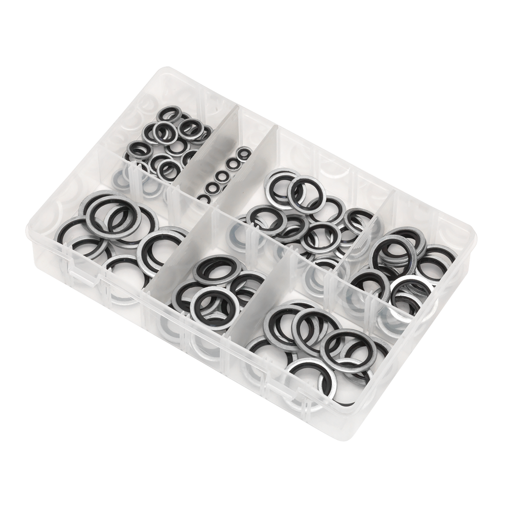 Sealey AB011DS Imperial BSP Bonded Seal (Dowty Seal) Assortment 84pc - additional view 6