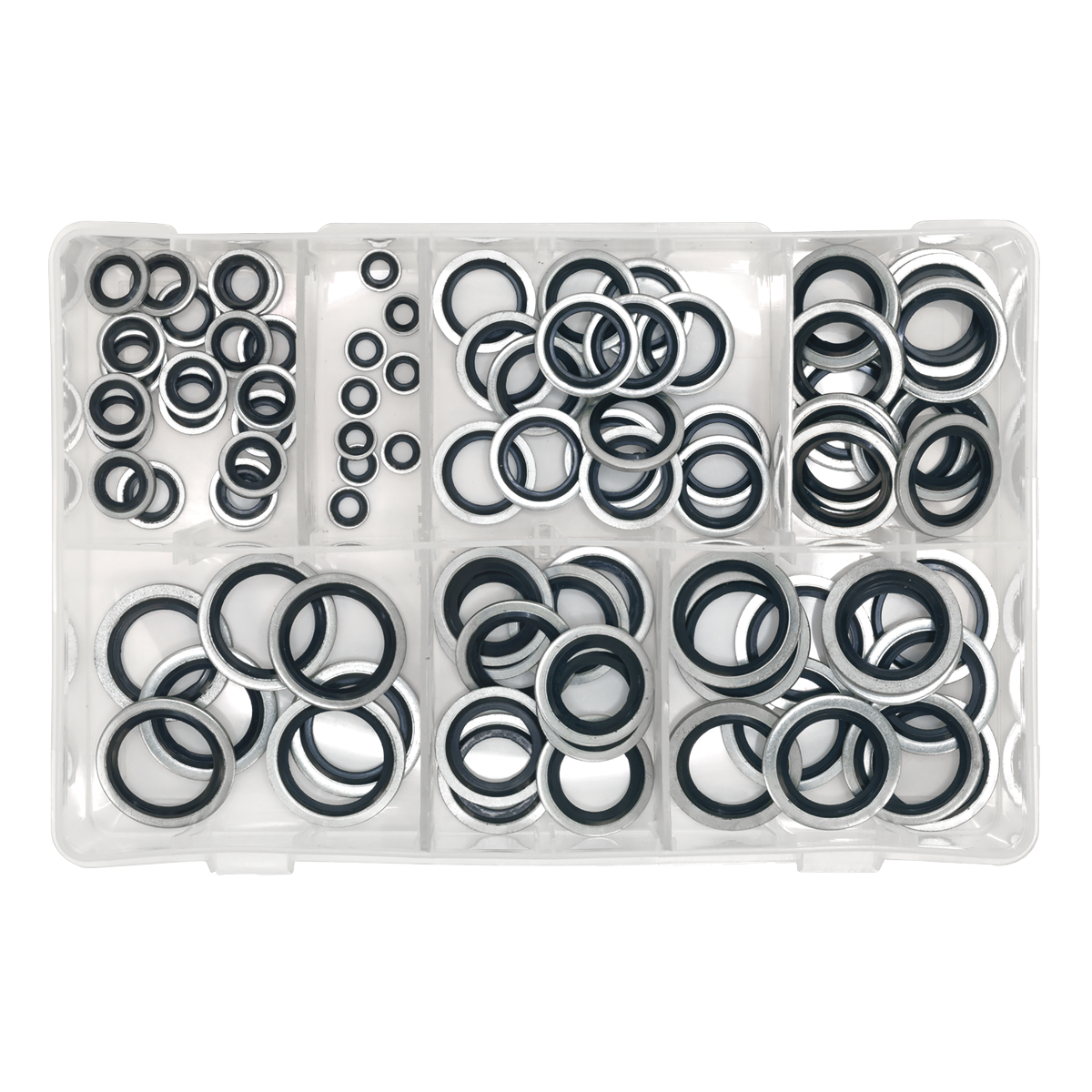 Sealey AB011DS Imperial BSP Bonded Seal (Dowty Seal) Assortment 84pc - additional view 3