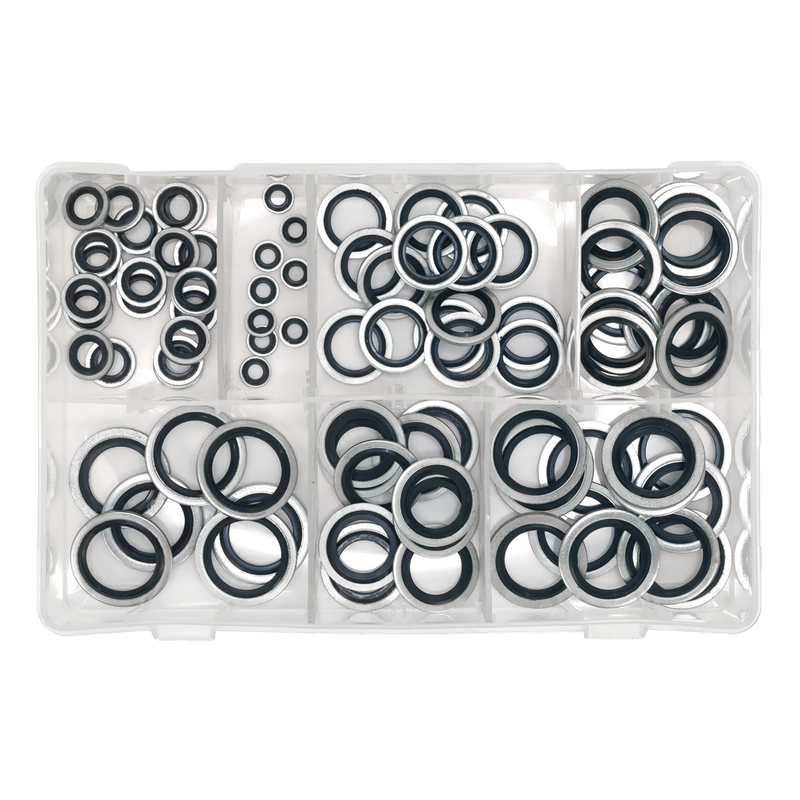 Sealey AB011DS Imperial BSP Bonded Seal (Dowty Seal) Assortment 84pc - additional view 3