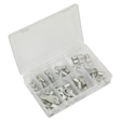 Sealey AB016CT Copper Lug Terminal Assortment 52pc