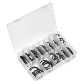 Sealey AB017CC Circlip Assortment Internal & External 200pc