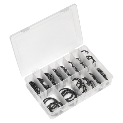 Sealey AB017CC Circlip Assortment Internal & External 200pc