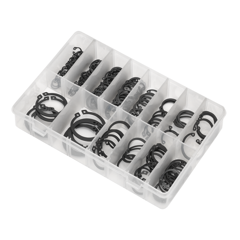 Sealey AB017CC Circlip Assortment Internal & External 200pc - additional view 5