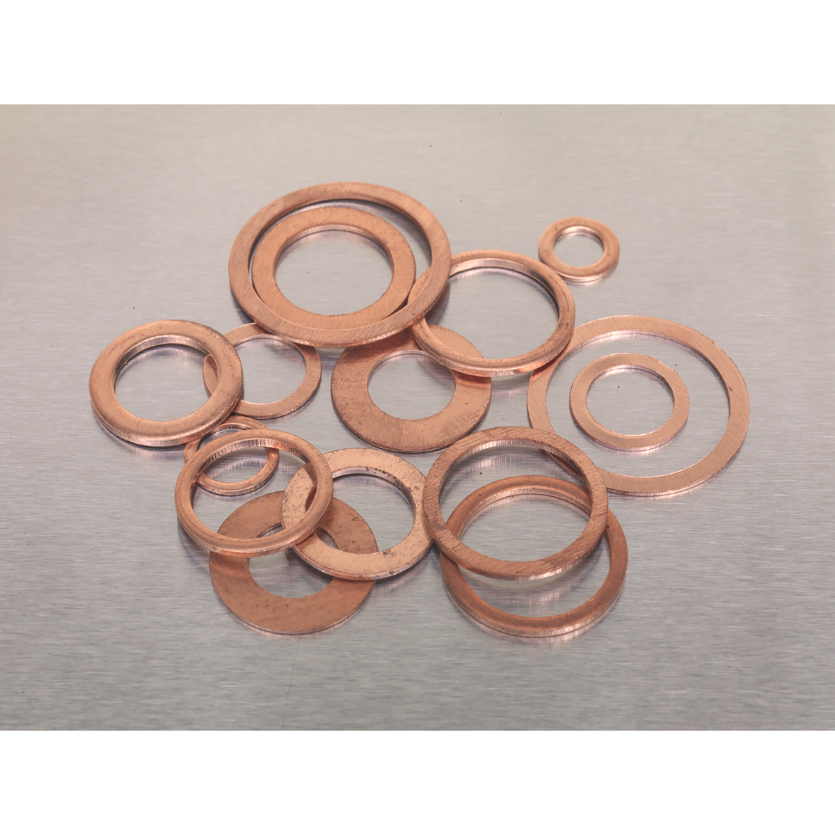 Sealey AB027CW Diesel Injector Copper Washer Assortment 250pc - additional view 7