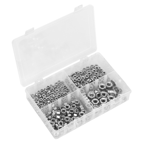Sealey AB028SN Steel Nut Assortment M5-M10 370pc