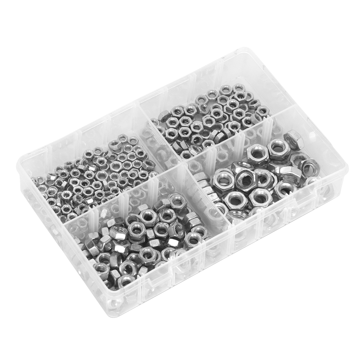 Sealey AB028SN Steel Nut Assortment M5-M10 370pc - additional view 4