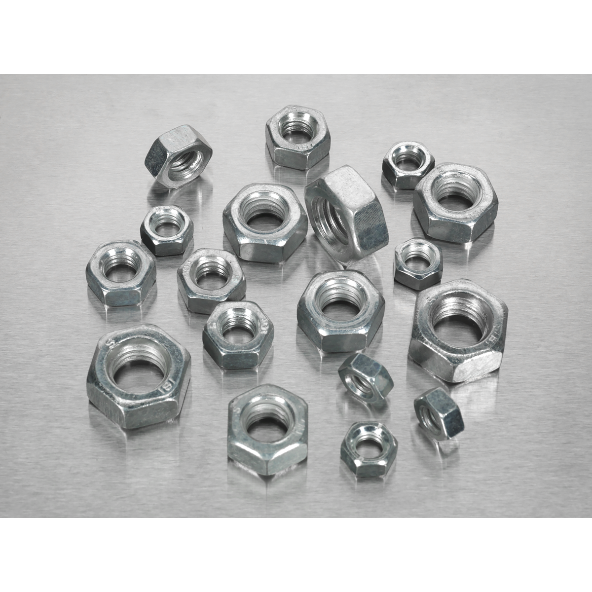 Sealey AB029SN Steel Nut Assortment DIN 934 - 1/4"-1/2"UNF 320pc - additional view 6