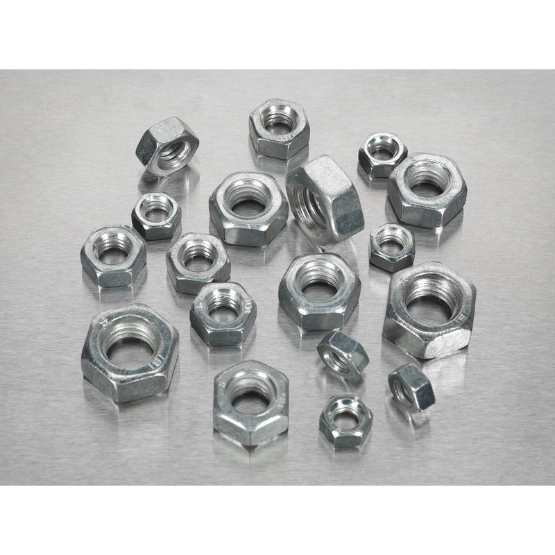 Sealey AB029SN Steel Nut Assortment DIN 934 - 1/4"-1/2"UNF 320pc - additional view 6