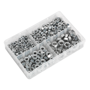 Sealey AB029SN Steel Nut Assortment DIN 934 - 1/4"-1/2"UNF 320pc - additional view 4