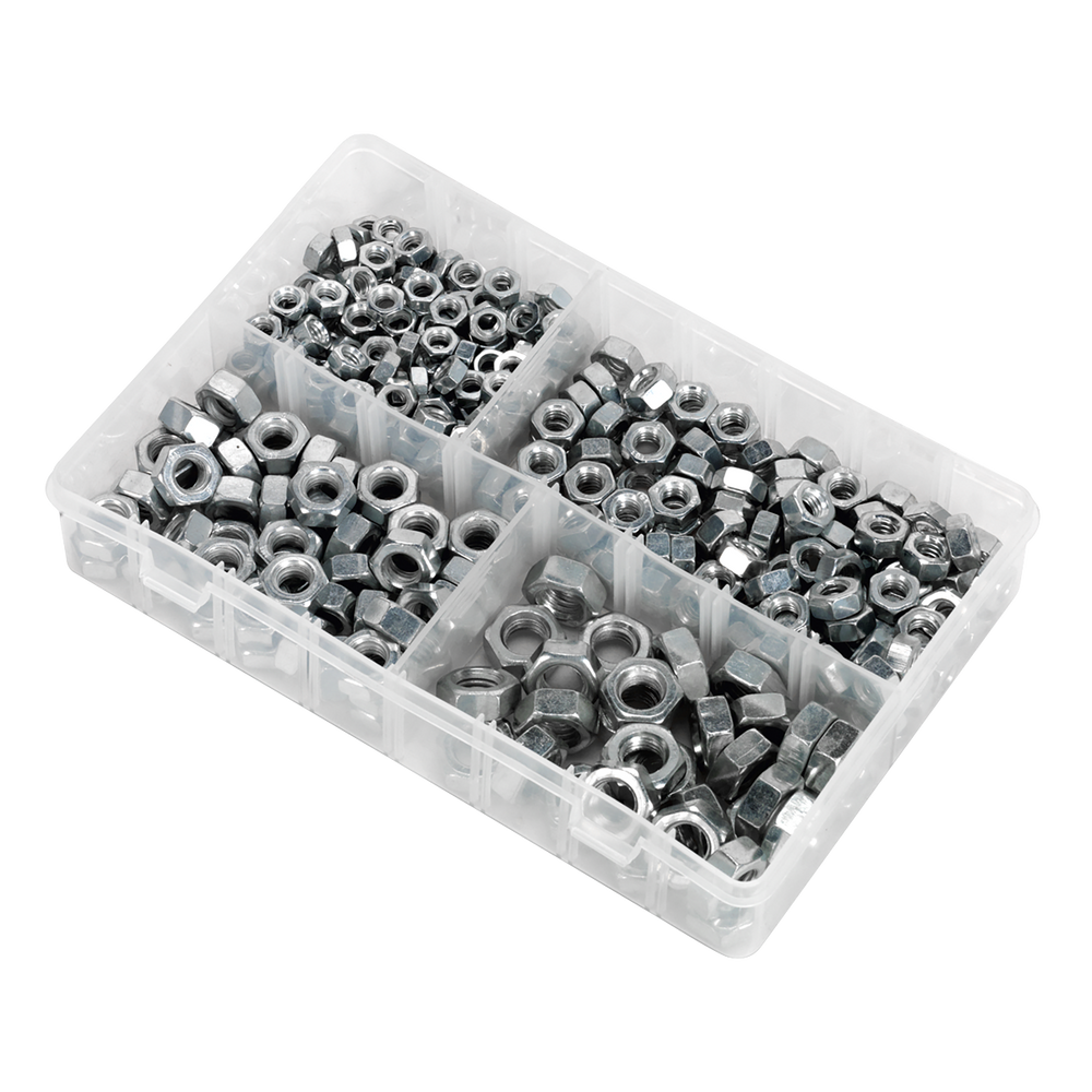 Sealey AB029SN Steel Nut Assortment DIN 934 - 1/4"-1/2"UNF 320pc - additional view 5