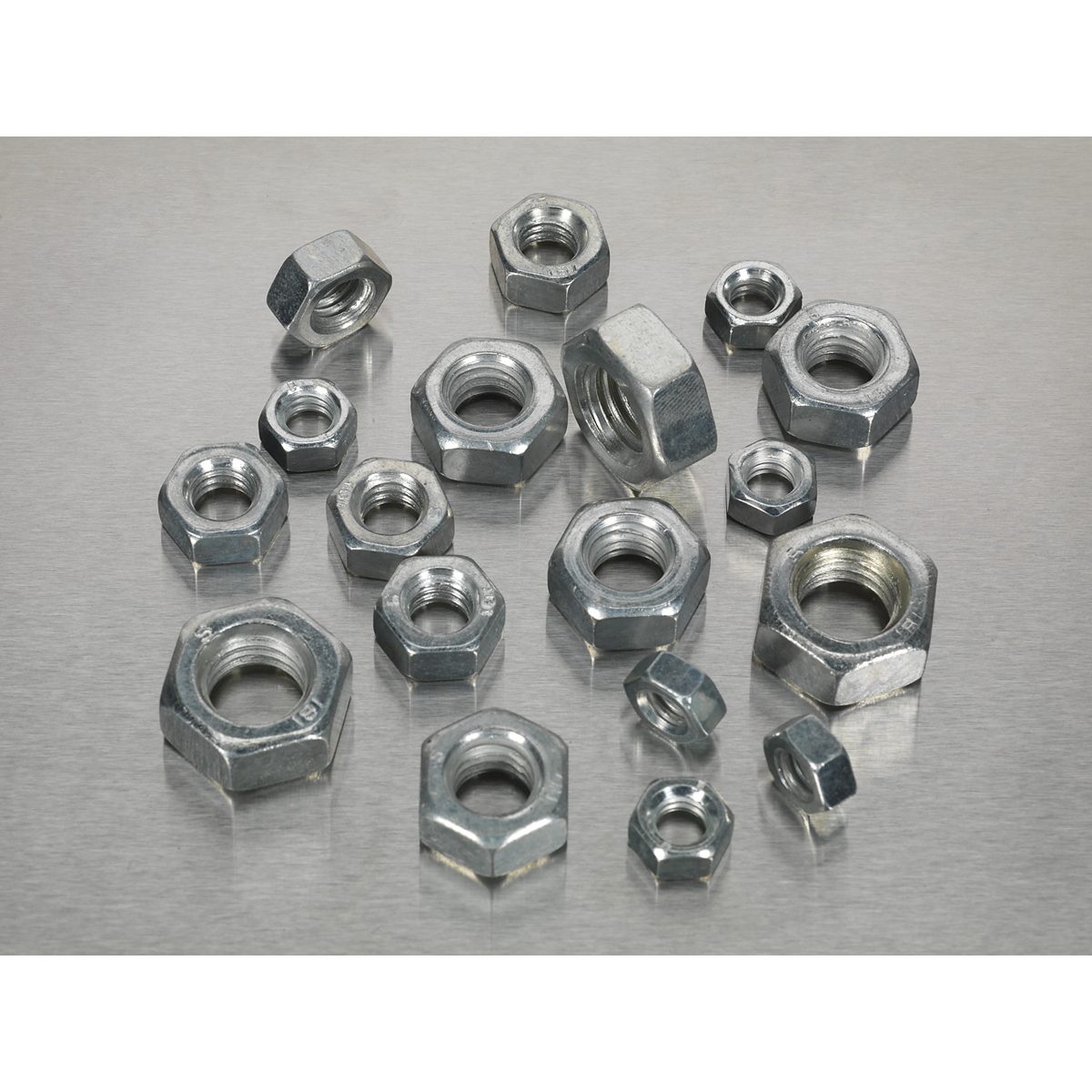 Sealey AB030SN Steel Nut Assortment 1/4"-1/2"UNC 320pc - additional view 6