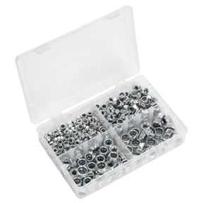 Sealey AB032LN Nylon Locknut Assortment M6-M12 300pc
