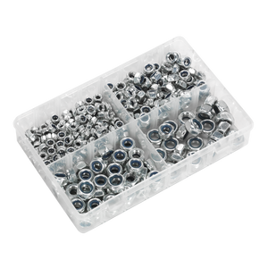 Sealey AB032LN Nylon Locknut Assortment M6-M12 300pc - additional view 4