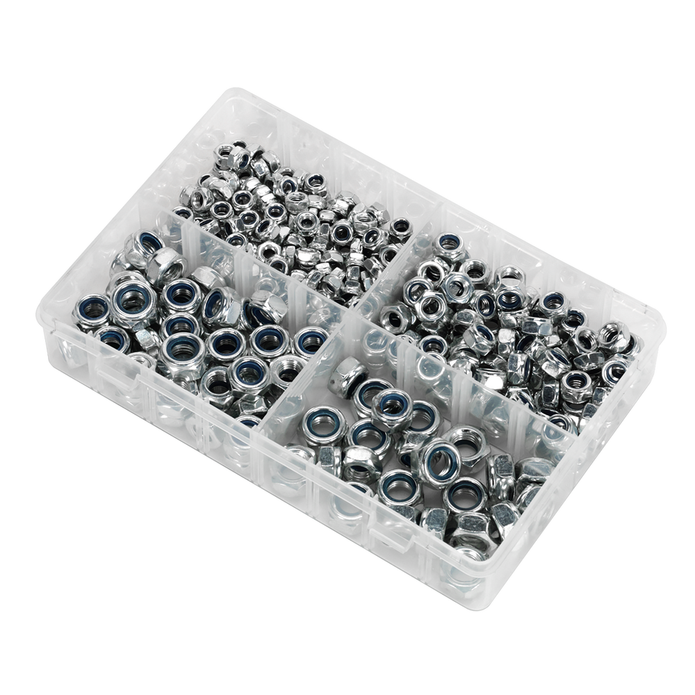 Sealey AB032LN Nylon Locknut Assortment M6-M12 300pc - additional view 5