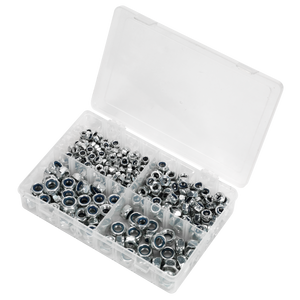 Sealey AB032LN Nylon Locknut Assortment M6-M12 300pc - additional view 2