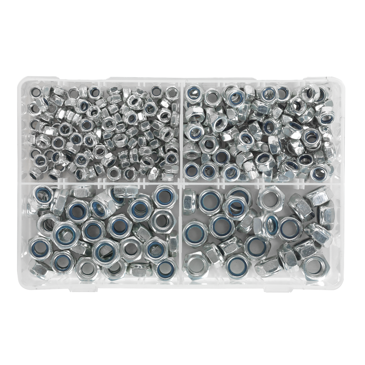 Sealey AB032LN Nylon Locknut Assortment M6-M12 300pc - additional view 3