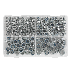 Sealey AB032LN Nylon Locknut Assortment M6-M12 300pc - additional view 3