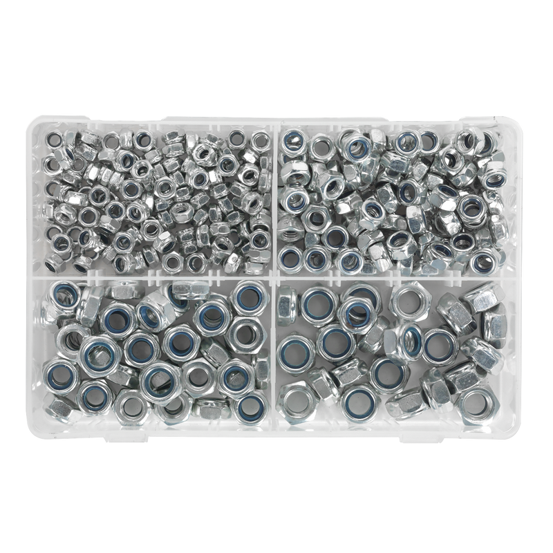 Sealey AB032LN Nylon Locknut Assortment M6-M12 300pc - additional view 3