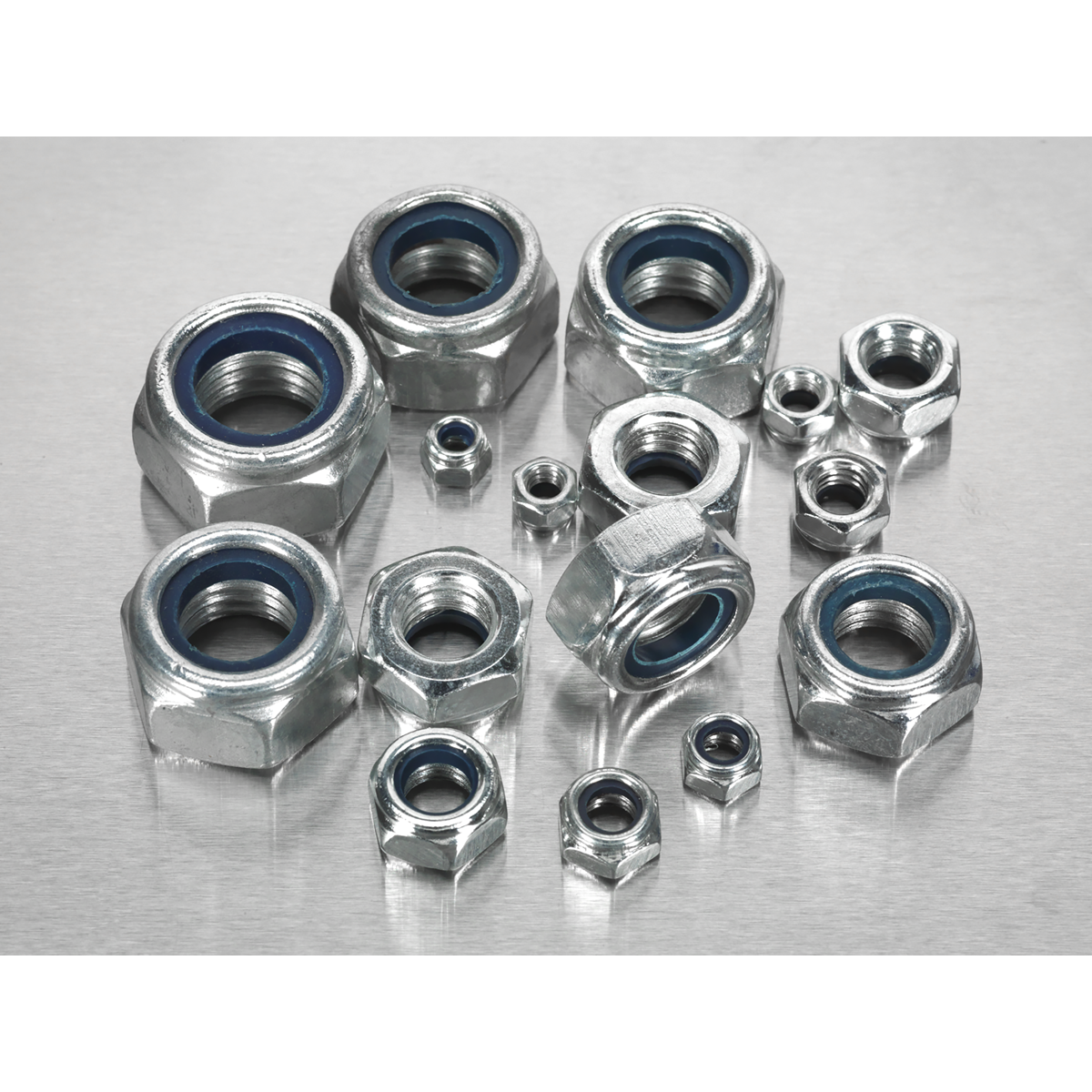 Sealey AB033LN Nylon Locknut Assortment M4-M16 255pc - additional view 6