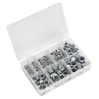 Sealey AB033LN Nylon Locknut Assortment M4-M16 255pc