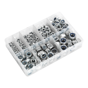 Sealey AB033LN Nylon Locknut Assortment M4-M16 255pc - additional view 4