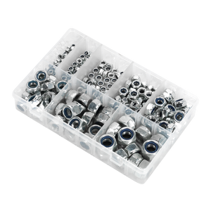 Sealey AB033LN Nylon Locknut Assortment M4-M16 255pc - additional view 5
