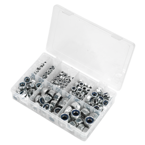 Sealey AB033LN Nylon Locknut Assortment M4-M16 255pc - additional view 2