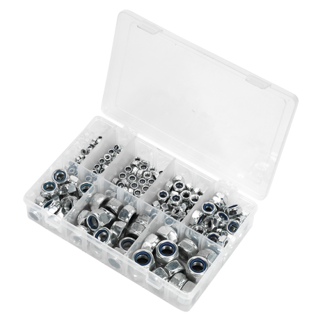 Sealey AB033LN Nylon Locknut Assortment M4-M16 255pc - additional view 2