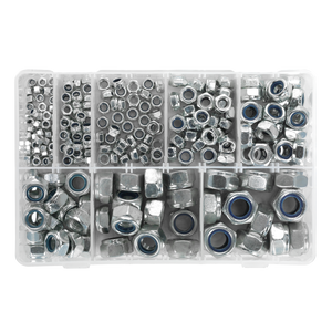 Sealey AB033LN Nylon Locknut Assortment M4-M16 255pc - additional view 3
