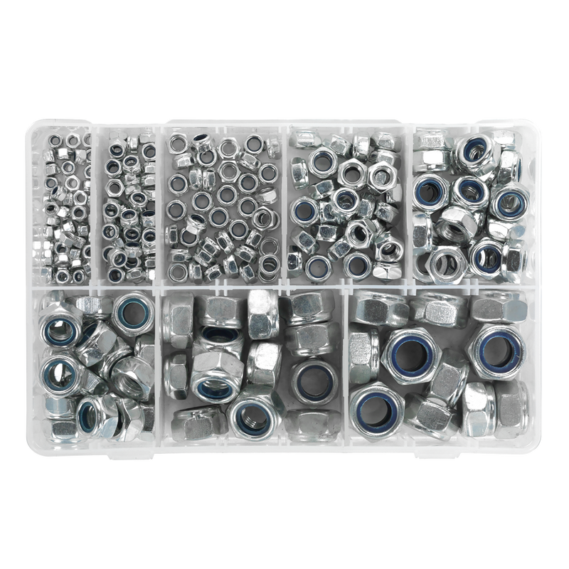 Sealey AB033LN Nylon Locknut Assortment M4-M16 255pc - additional view 3