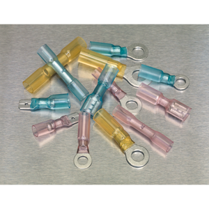 Sealey AB037HT Adhesive Lined Heat Shrink Terminal Assortment 142pc - Blue, Red & Yellow - additional view 2