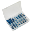 Sealey AB040BT Crimp Terminal Assortment 280pc - Blue
