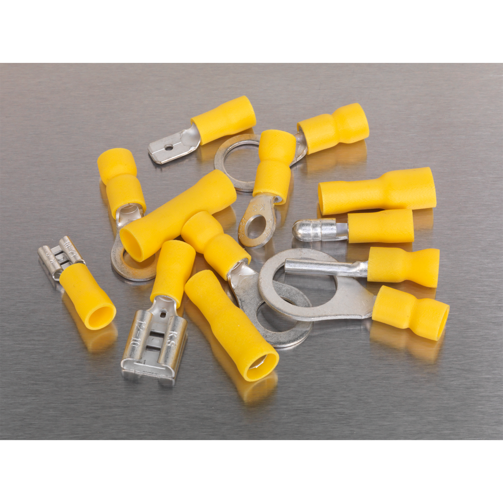 Sealey AB041YT Crimp Terminal Assortment 140pc - Yellow - additional view 4