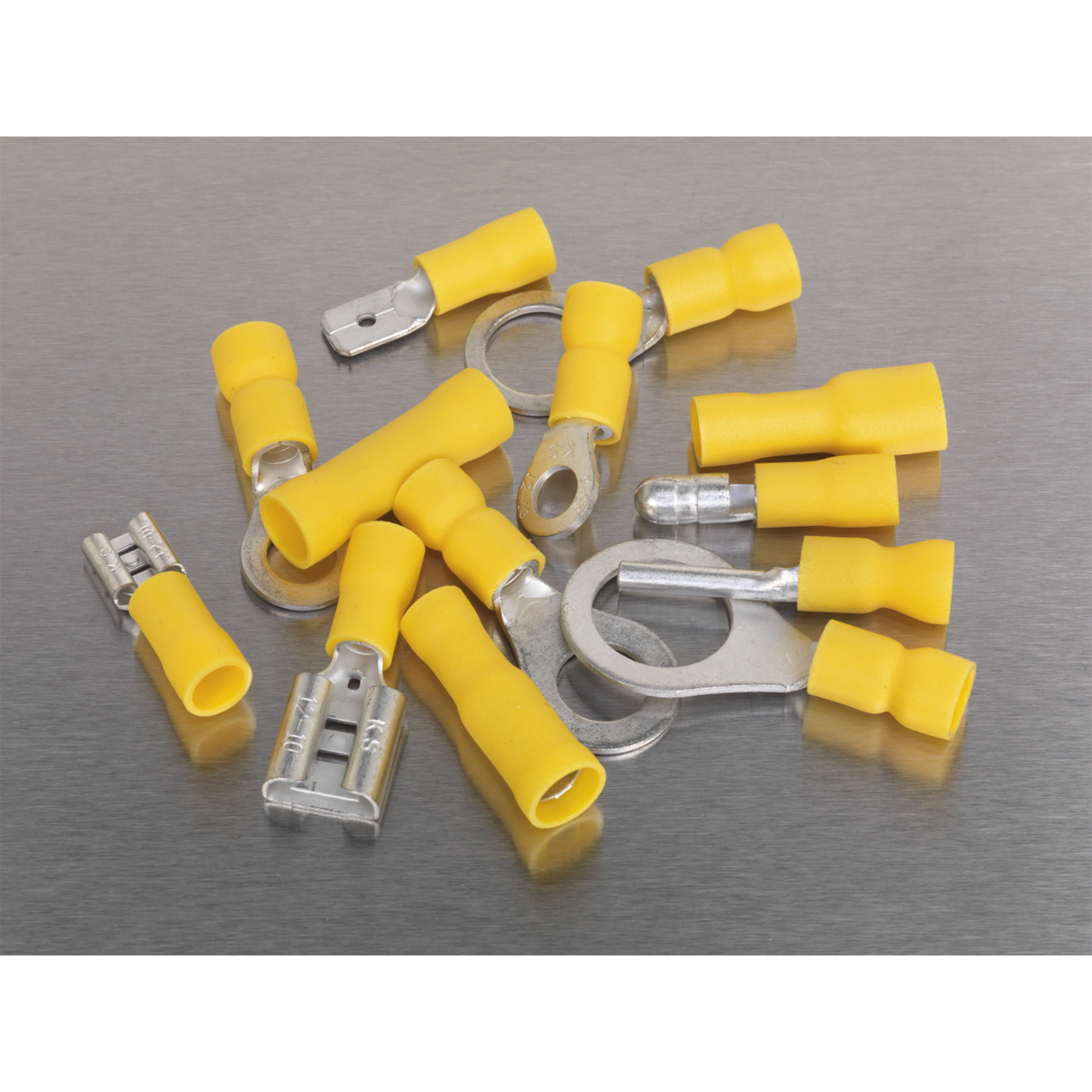Sealey AB041YT Crimp Terminal Assortment 140pc - Yellow - additional view 4
