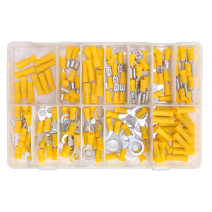 Sealey AB041YT Crimp Terminal Assortment 140pc - Yellow - additional view 3