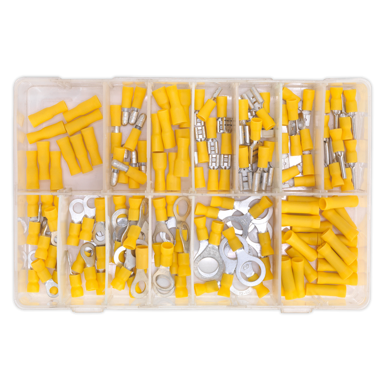 Sealey AB041YT Crimp Terminal Assortment 140pc - Yellow - additional view 3