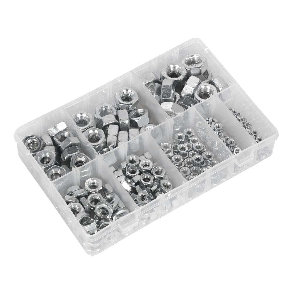 Sealey AB046SN Steel Nut Assortment 255pc M4-M16 Metric - additional view 3