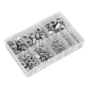 Sealey AB046SN Steel Nut Assortment 255pc M4-M16 Metric - additional view 3