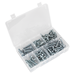 Sealey AB047UNF Setscrew Assortment 1/4"-3/8"UNF 144pc